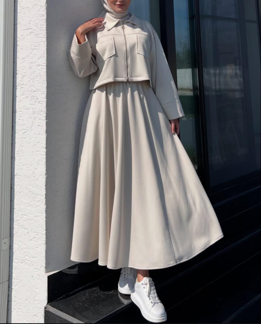 Zipper long bodycone dress