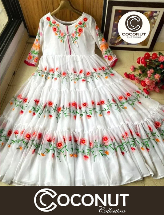 *Flower Shiffon maxi🥰*